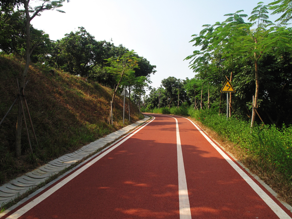 綠道材料，綠道施工，綠道路面，綠道