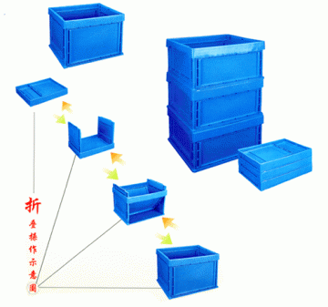 密封耐用折疊箱PK環(huán)保保鮮折疊箱